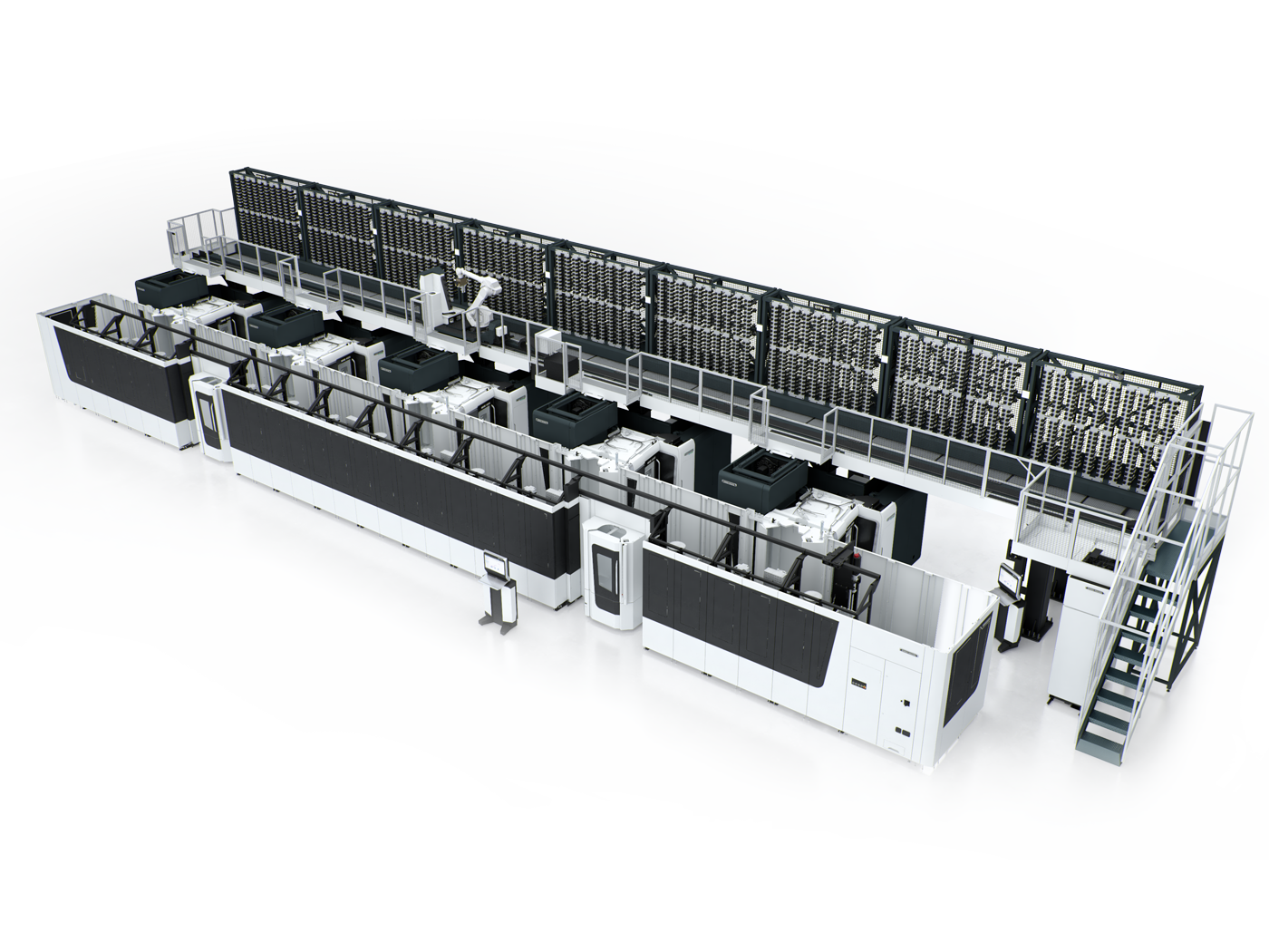 CTS – 中央刀具库（货架式） - Storage automation system by DMG MORI - DMG MORI China
